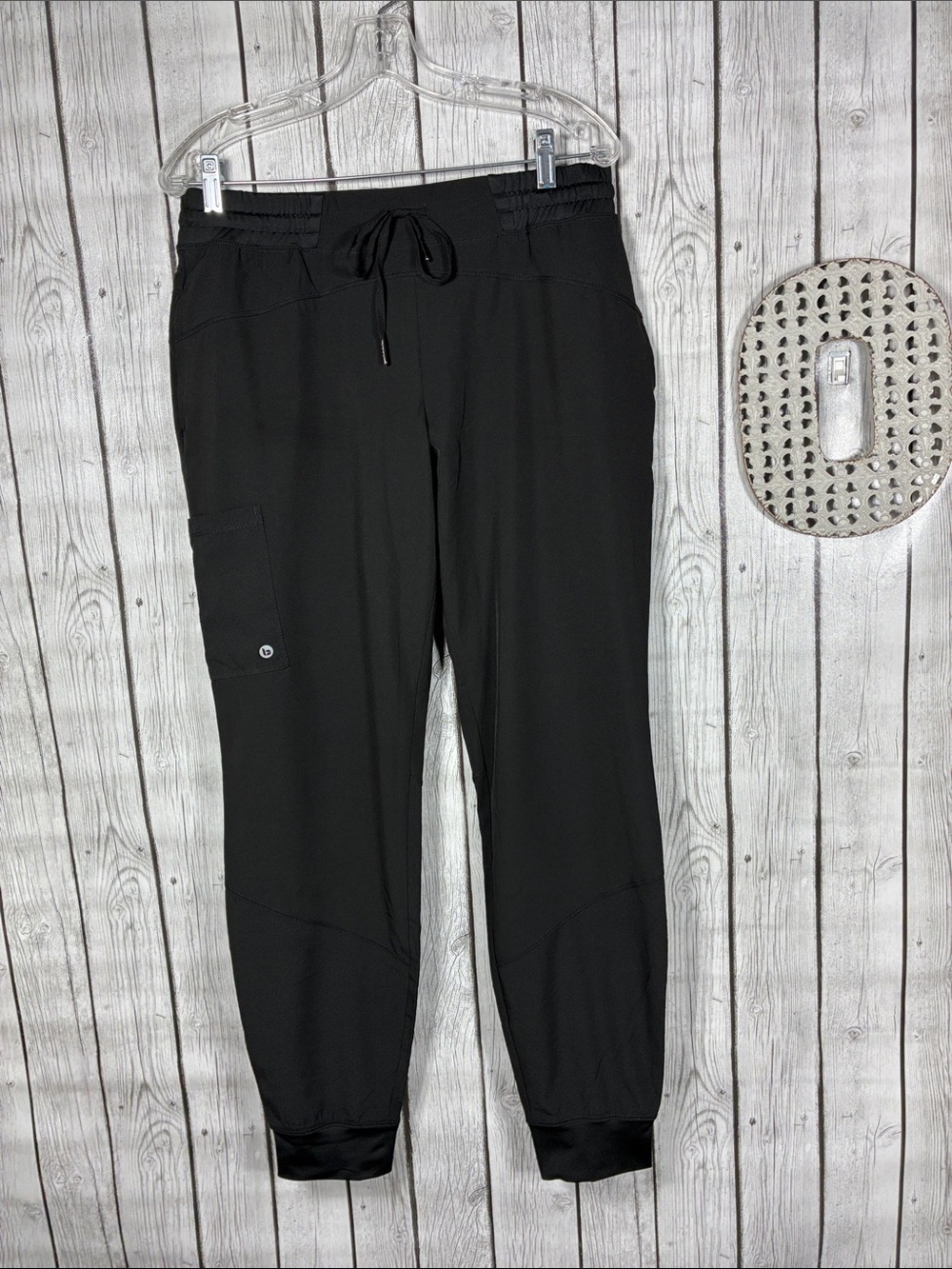 Barco One Black Drawstring Uniform Jogger Pants size M